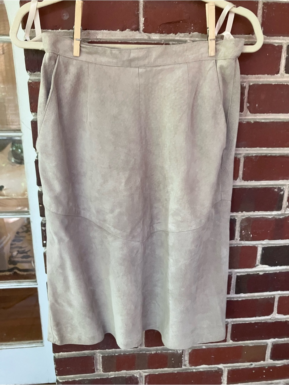 Vintage Suede Midi Skirt by Smith&Watson